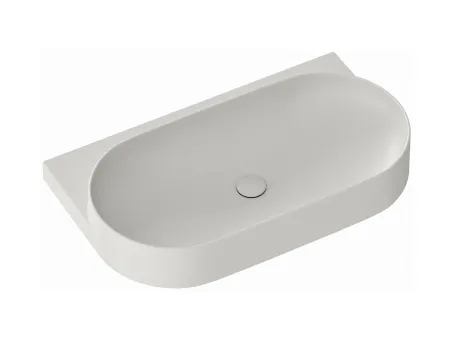 Yard 80 kerámiamosdó Smoke Grey, túlfolyó furat nélkül