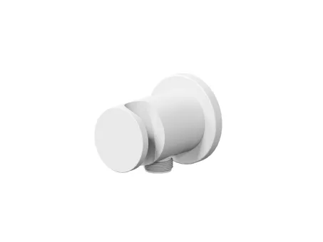 Fali kiállás integrált zuhanyrózsa tartóval 706.10WV, White Velvet