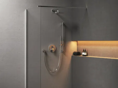 Spring 2-utas falba süllyesztett csaptelep test nélkül, króm SG 065.00CR.O2.RB072