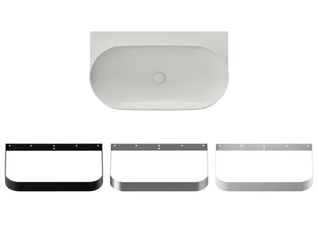 Yard 80 kerámiamosdó Smoke Grey, túlfolyó furat nélkül