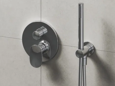 Spring 2-utas falba süllyesztett csaptelep test nélkül, króm SG 065.00CR.O2.RB072