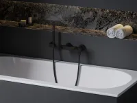 Eleganta fali kádcsaptelep zuhanyszett nélkül EL 022.20BLM, Black Matt