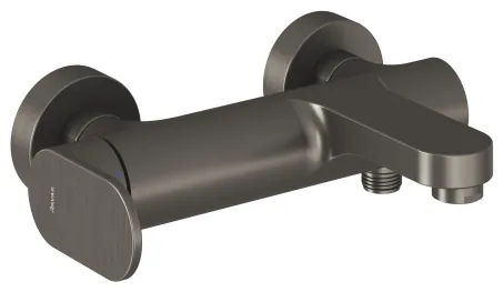 Eleganta fali kádcsaptelep zuhanyszett nélkül EL 022.20GB, Graphite Brushed