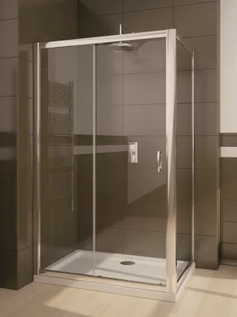 Premium Plus DWJ+S szögletes zuhanykabin 110x90 átlátszó