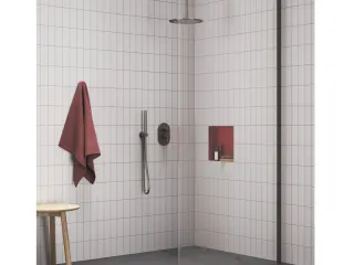 Espirit falba süllyesztett csaptelep, kétutas, belső egység nélkül ES 065.20GB.O2.RB07E, Graphite Brushed