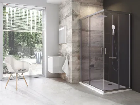 Blix BLRV2K-110 zuhanykabin szatén+transparent (1 oldal)