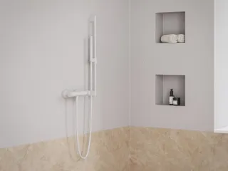 Eleganta fali zuhanycsaptelep szett nélkül EL 032.10WV, White Velvet