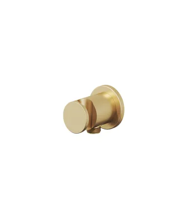 Fali kiállás integrált zuhanyrózsa tartóval 706.60GLB, Gold Brushed