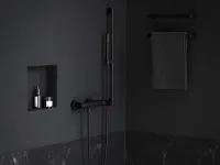 Eleganta fali zuhanycsaptelep szett nélkül EL 032.20BLM, Black Matt