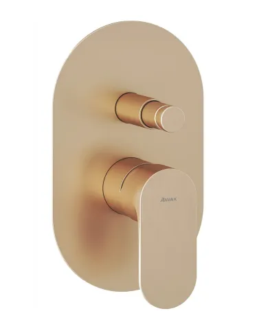 Eleganta falba süllyesztet csaptelep, automatikus, kétutas, belső egységgel EL 061.60RGB.O2, Rose Gold Brushed