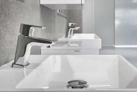 Mosdólefolyó ClickClack rendszerrel, krómozott