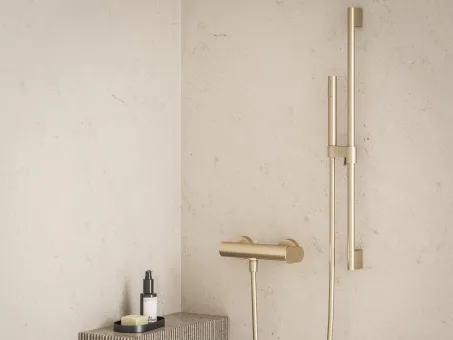 Eleganta fali zuhanycsaptelep szett nélkül EL 032.60RGB, Rose Gold Brushed