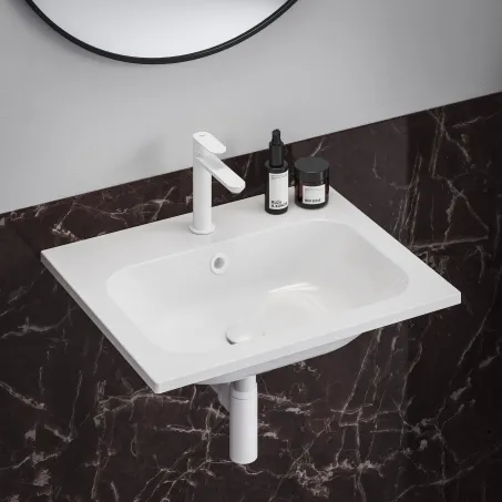 Mosdólefolyó ClickClack rendszerrel, matt fehér