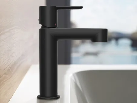 Puri álló mosdócsaptelep leeresztő nélkül PU 014.20BL, fekete