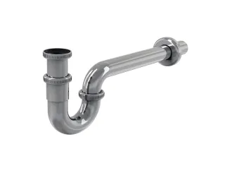 Mosdószifon 'U' krómozott