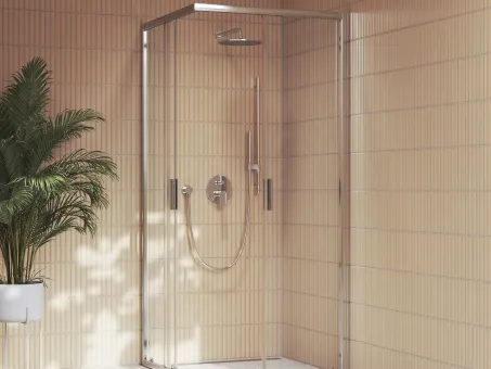 Plan falba süllyesztett csaptelep, kétutas, belső egységgel PN 062.00CR.O2, króm