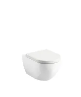 Uni Chrome WC Rim fehér
