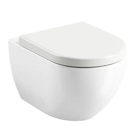 Uni Chrome WC Rim fehér