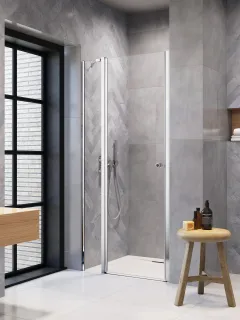 Eos DWJ II zuhanyajtó 120 átlátszó jobbos