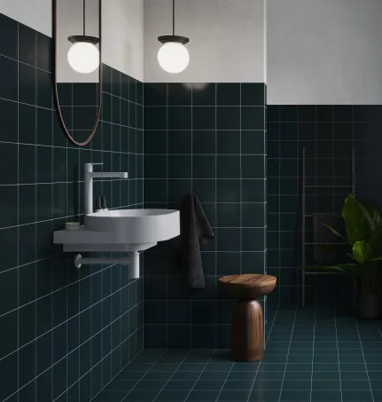 Mosdó szifon matt fehér