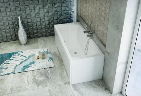 Noé egyenes akril kád 160x75