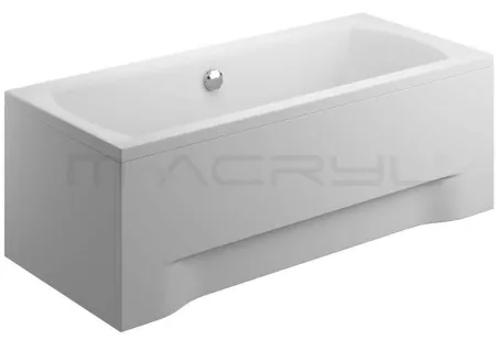 Noé egyenes akril kád 160x75