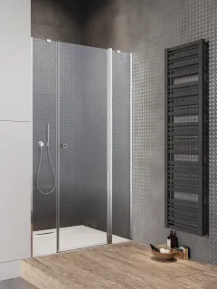 Eos DWJS II zuhanyajtó 120 átlátszó balos