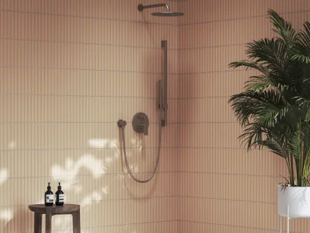 Plan falba süllyesztett csaptelep, kétutas, belső egységgel PN 062.20GB.O2, grafit