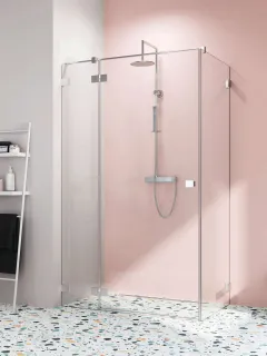 Essenza Pro KDJ szögletes zuhanykabin 120x120 átlátszó balos