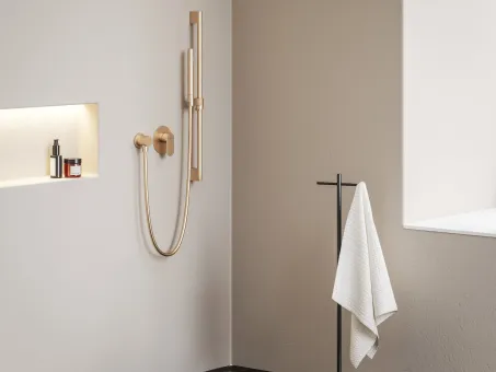 Eleganta falba szüllyesztett csaptelep, egyutas, belső egységgel EL 062.60RGB, Rose Gold Brushed