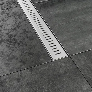 OZP Ravak Zebra 850 zuhanyfolyóka, műanyag, új matt ráccsal