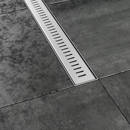 OZP Ravak Zebra 850 zuhanyfolyóka, műanyag, új matt ráccsal