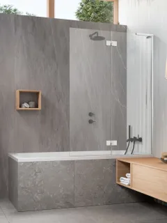 Essenza 8 SL PND II kádparaván 140 átlátszó balos