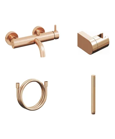 Espirit fali kádcsaptelep szettel, rose gold ES 022.60RGB+S