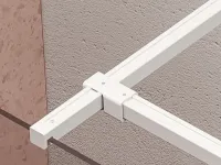 W Szett-Uni T profil, matt fehér