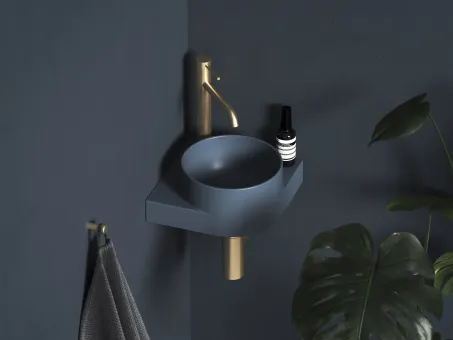 Krómozott teleszkópos mosdószifon Gold Brushed