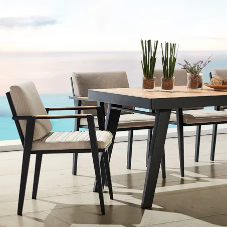 W023 - Meridien 6 személyes asztal szett