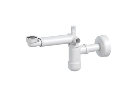 Bútorba épített műanyag mosdószifon