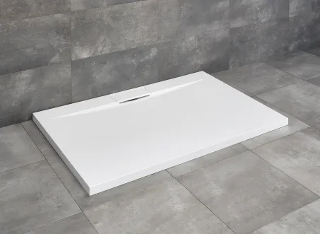 Giaros D szögletes zuhanytálca 120x80 fehér, ajándék szifonnal