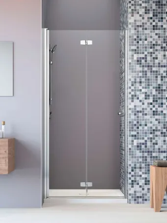 Fuenta DWB zuhanyajtó 80 átlátszó jobbos