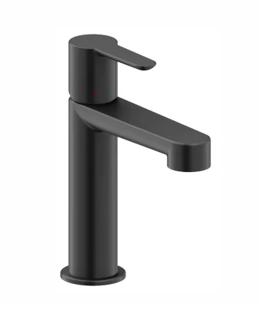 Puri álló mosdócsaptelep leeresztő nélkül 190 mm, PU 014.21BL, fekete