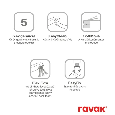 Puri álló mosdócsaptelep leeresztő nélkül PU 015.20BL, fekete