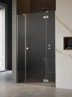 Essenza DWJS zuhanyajtó 110 átlátszó balos