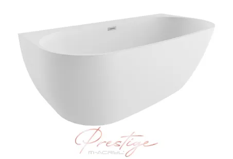 Avalon különleges akril kád 170x80 fényesfekete előlappal