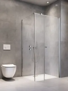 Eos KDS I szögletes zuhanykabin 100x90 átlátszó jobbos
