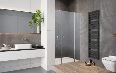 Eos DWJS II zuhanyajtó 140 átlátszó balos