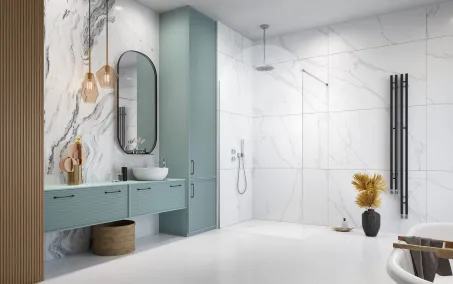 Volta Walk-in zuhanyfal 100 átlátszó