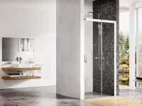 Matrix MSD2-110 zuhanyajtó jobb fehér+transparent