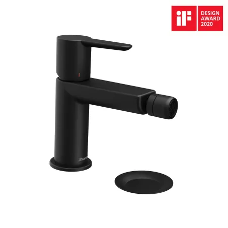 Puri bidécsaptelep leeresztővel PU 055.20BL, fekete