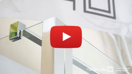 Nes Brushed Copper KDJ-B szögletes szálcsiszolt réz zuhanykabin 80x70 átlátszó balos